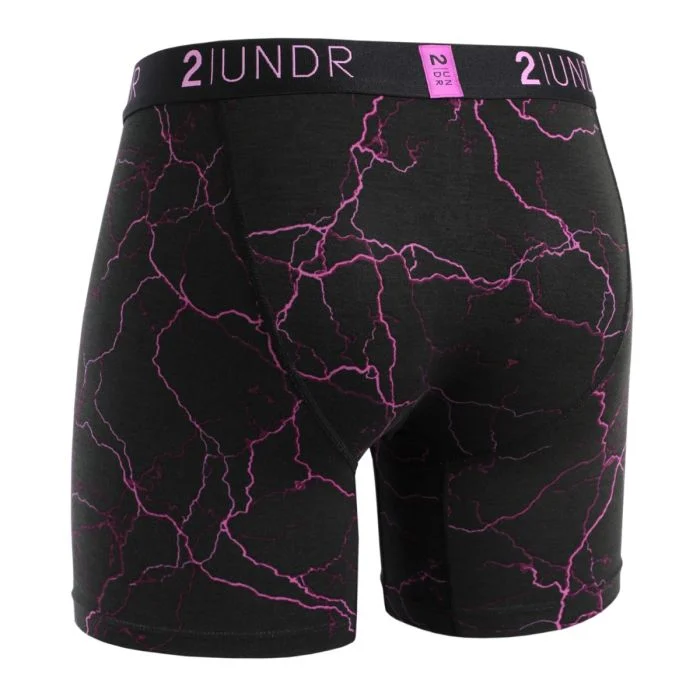 2UNDR Herre Undertøj og basislag Swing Shift Boxer Sort