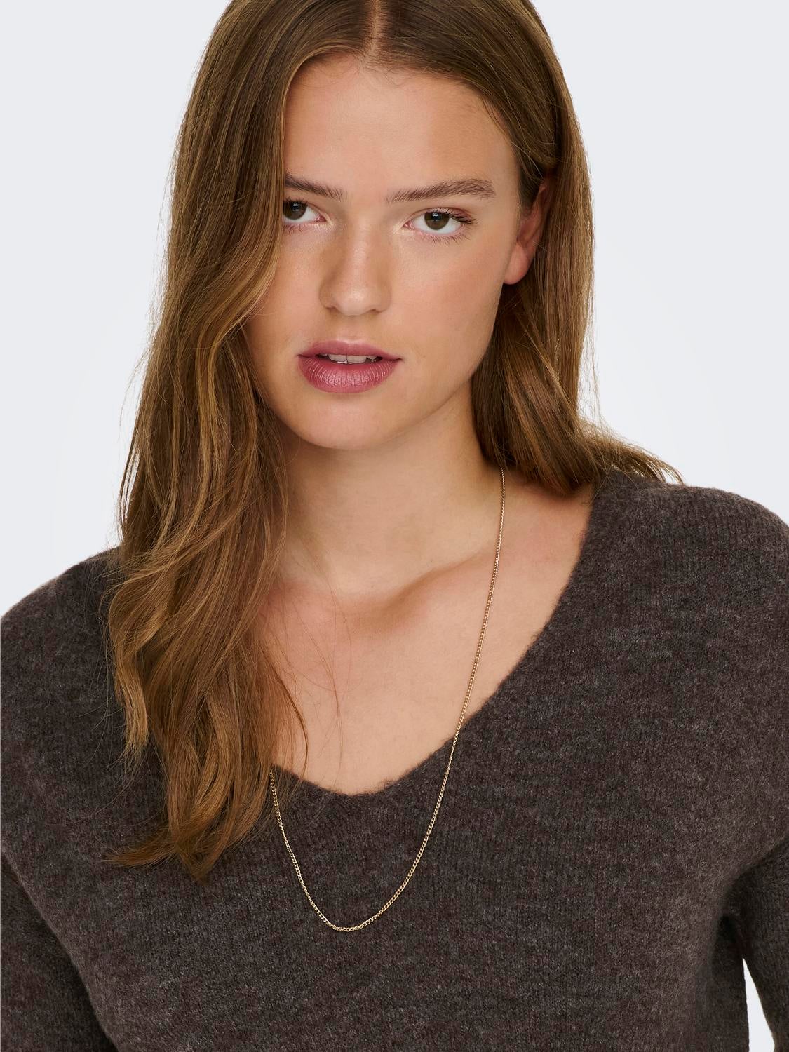 JDYELANORA Strickpullover Bracken