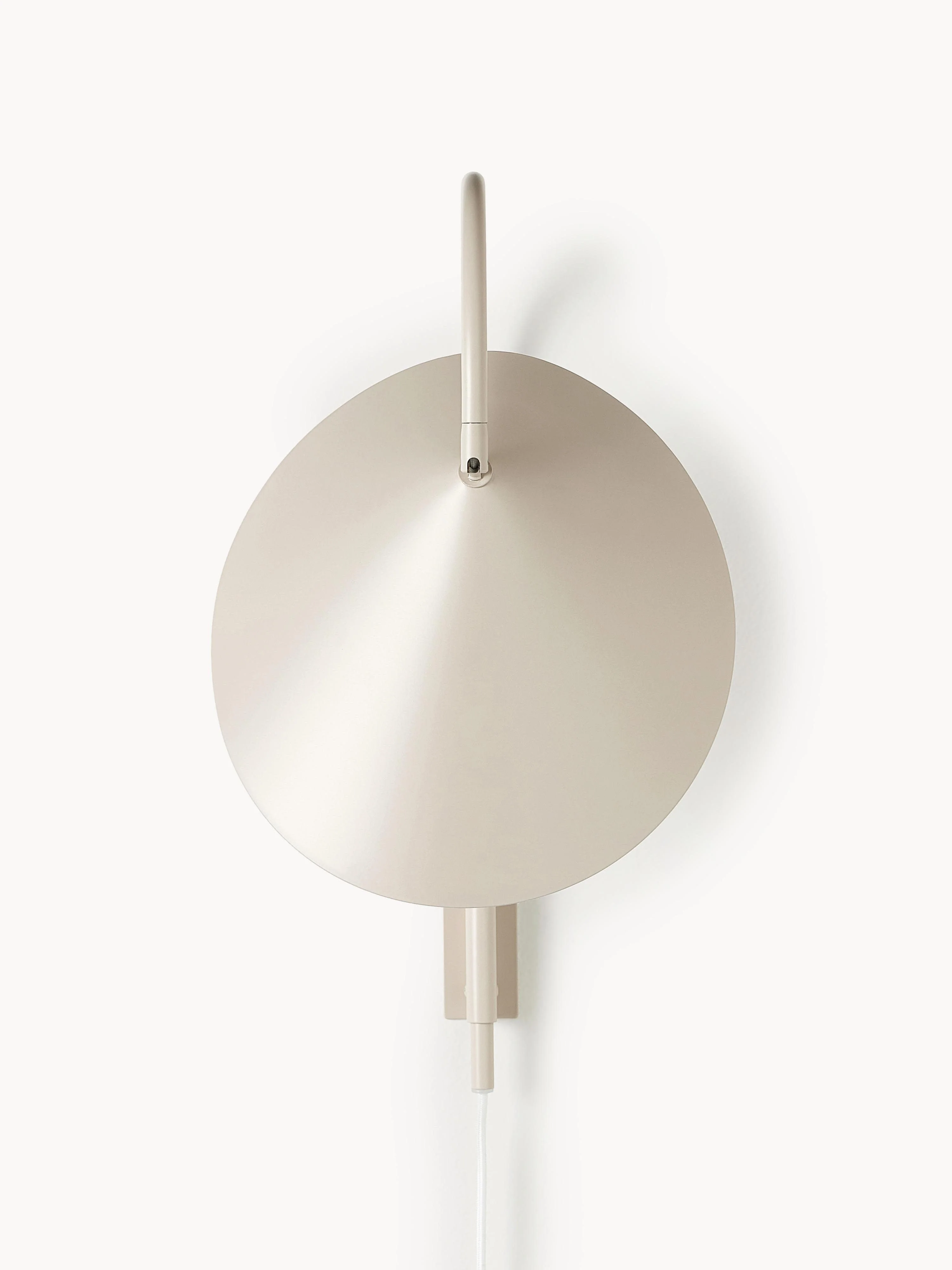 Grote wandlamp Arum met stekker, verstelbaar