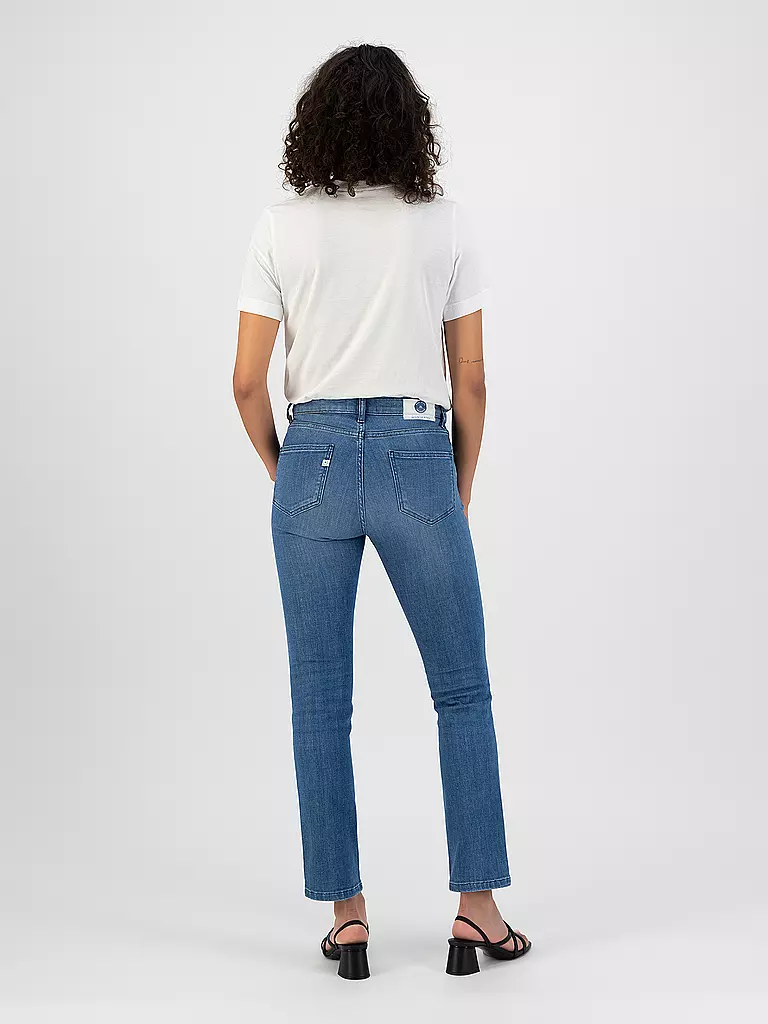 MUD JEANS Jeans Straight Fit FAYE blau