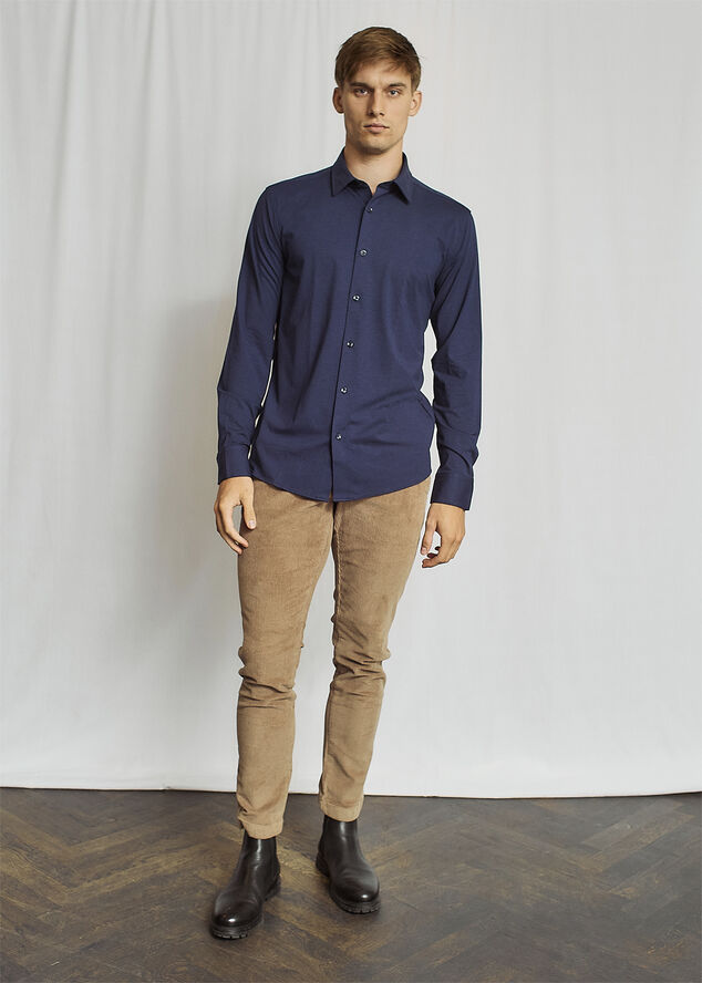 Bruun & Stengade BS Delfin Performance Fit Shirt Navy