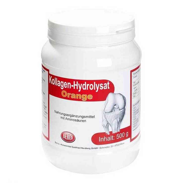 Kollagen Hydrolysat Orange Pulver, 500 g