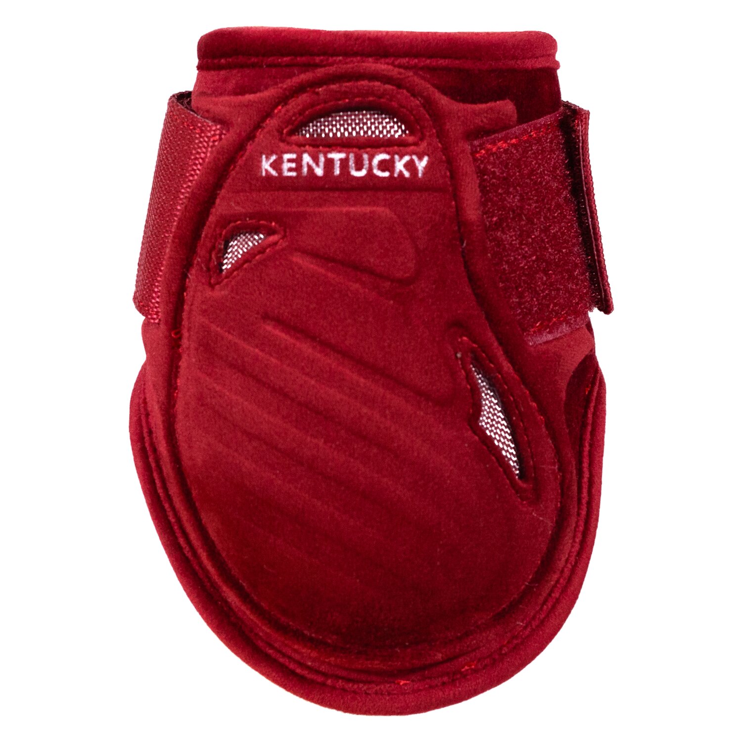 KENTUCKY Streichkappen Young Horse Velvet  - red