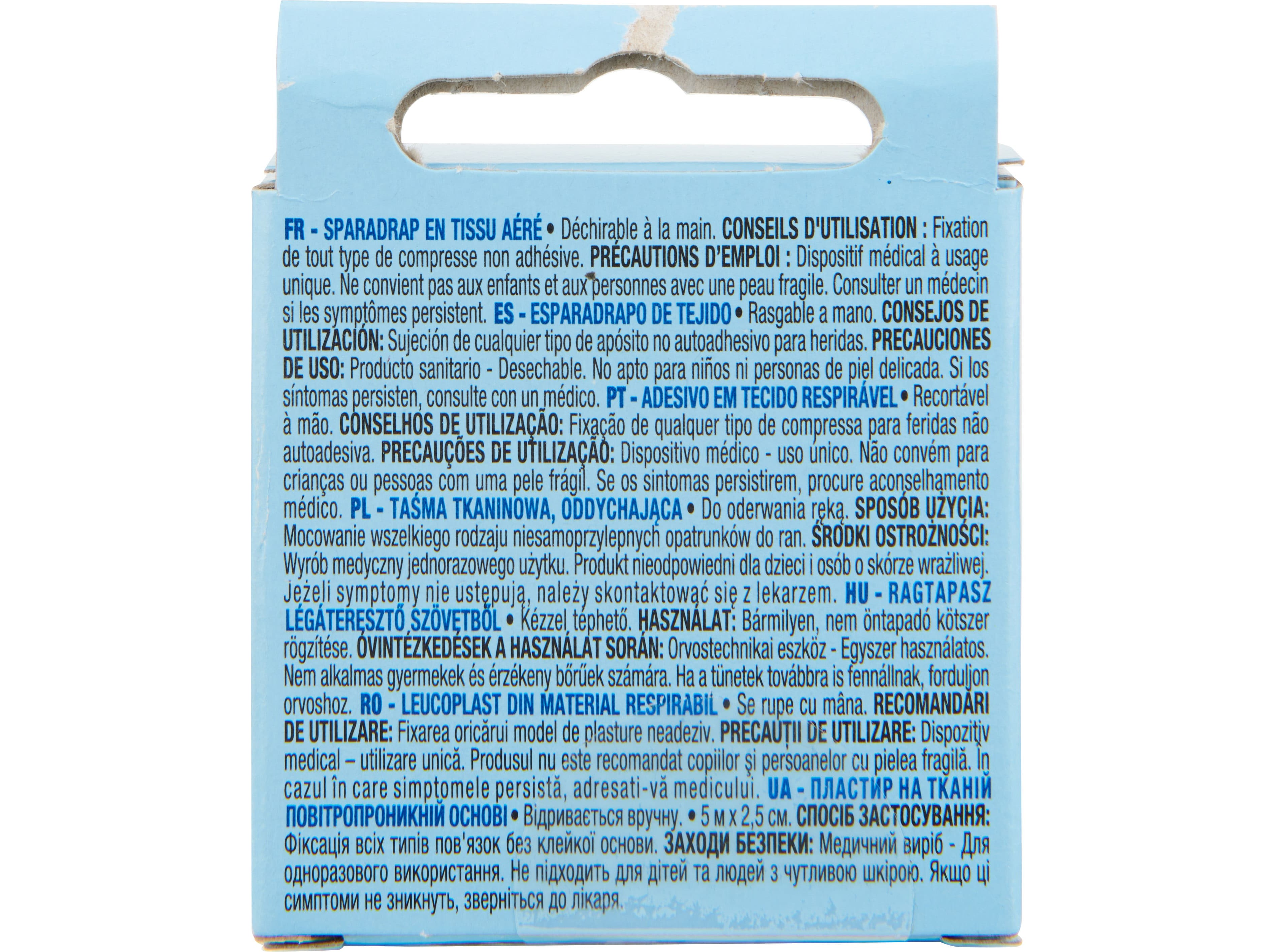 BANDA AUCHAN TECIDO RESPIRÁVEL 5M