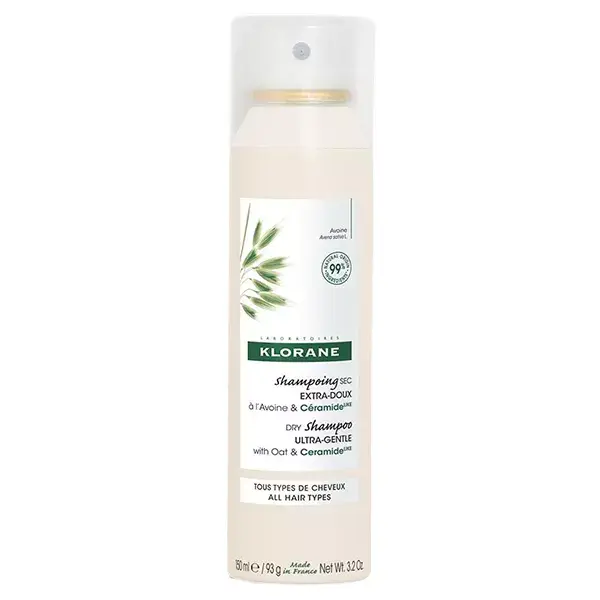Shampoo a seco Klorane Aveia e Ceramida 150ml