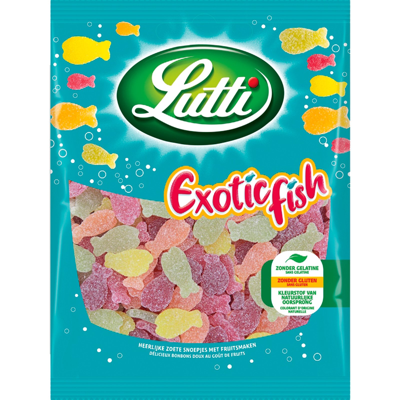 Lutti Exotid Fish 500 g