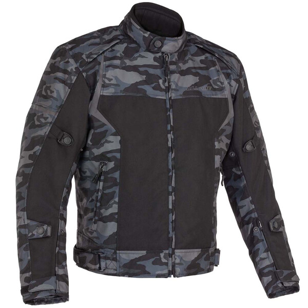 All One - Blouson Track Camo Camouflage Gris