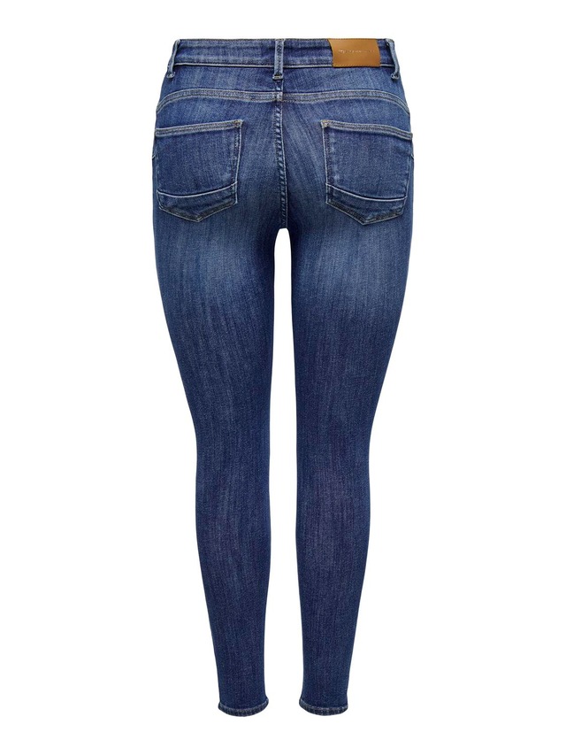 ONLY Skinny-fit-Jeans »ONLPOWER MID SK PUSHUP DNM TAI012 NOOS«