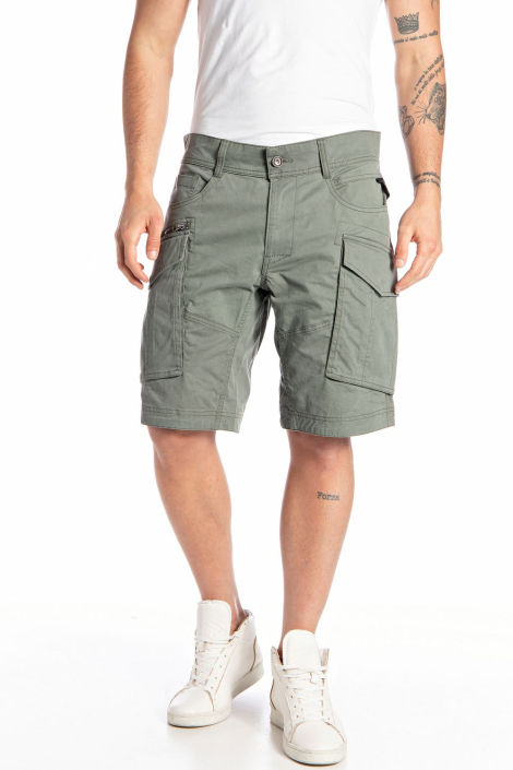 Replay groene heren korte broek