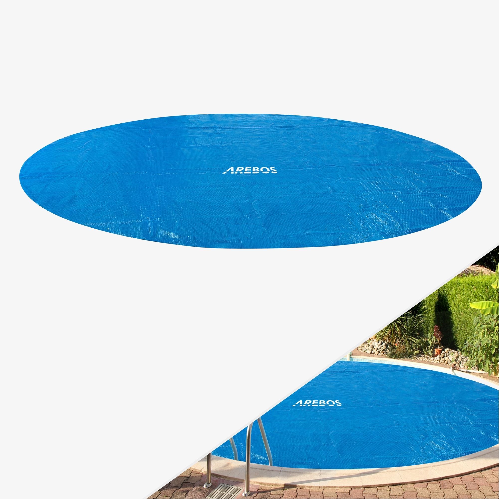 Pool Solarfolie 4,57 m rund 120mic