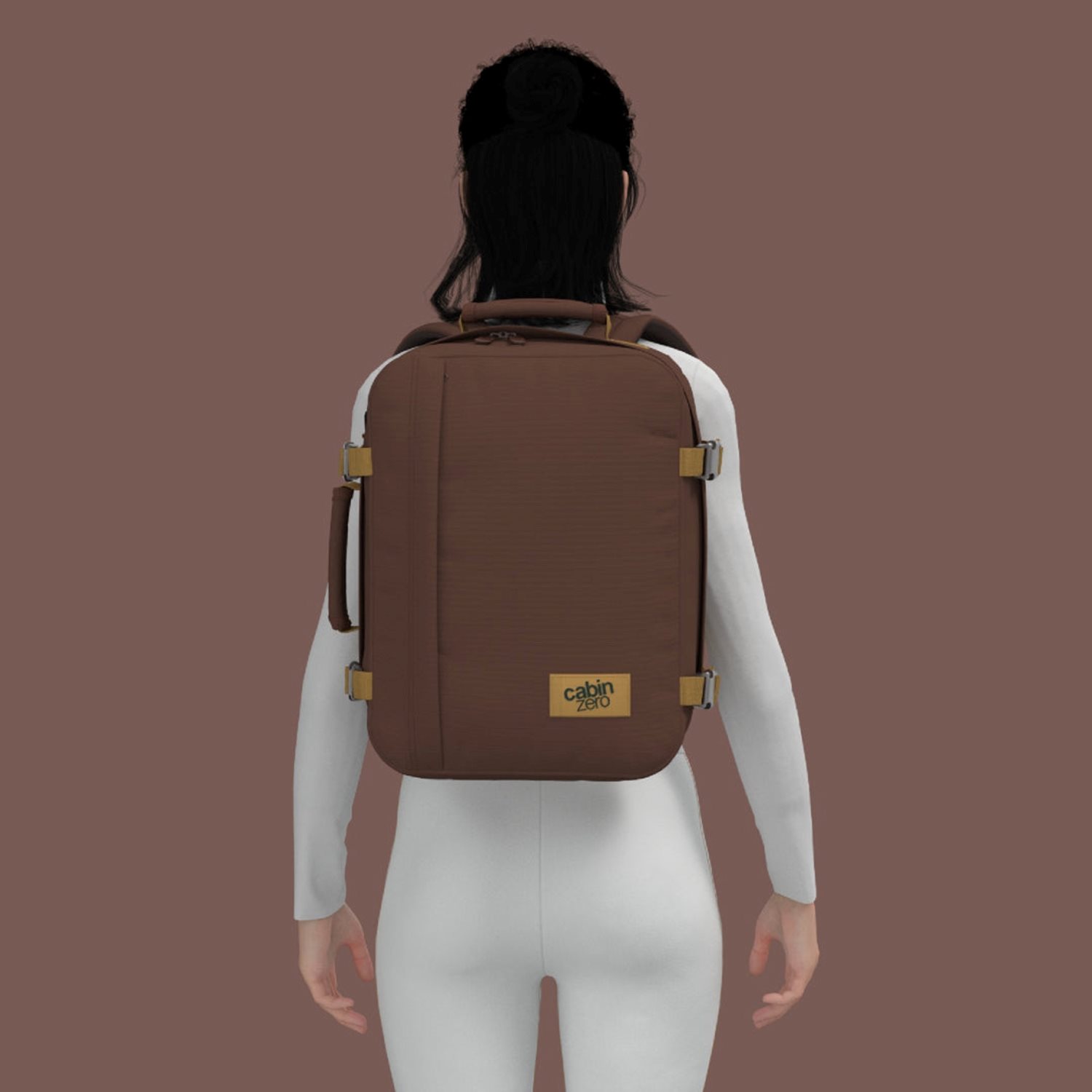CabinZero Classic 28L Ultra Light Cabin Bag belgian chocolate
