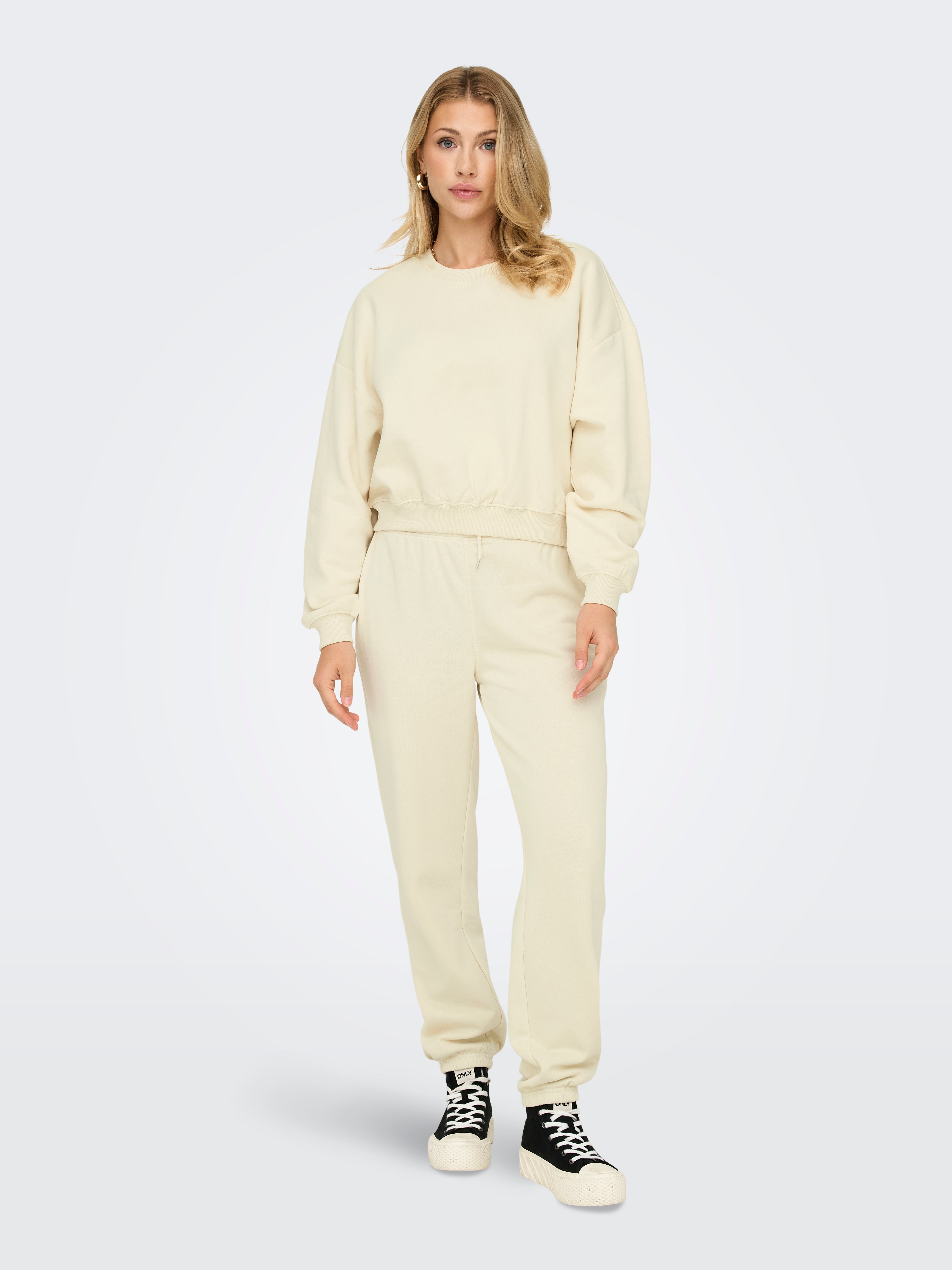 ONLBELLA Mittlere Taille Normal geschnitten Jogginghose Birch