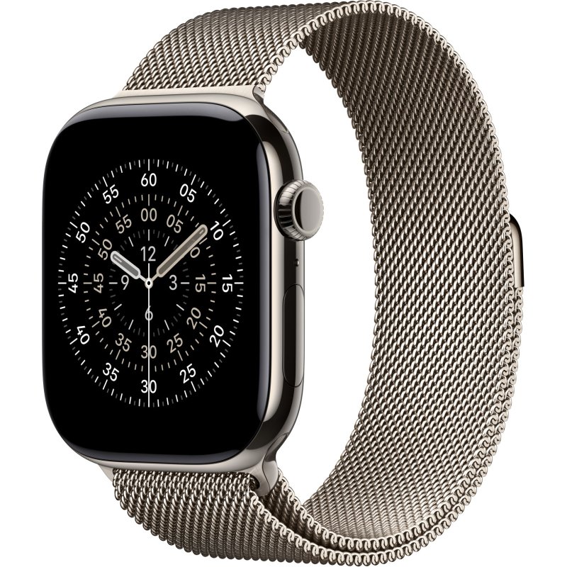 Apple MGJ24ZM/A accessoire intelligent à porter sur soi Bande Naturel Acier inoxydable