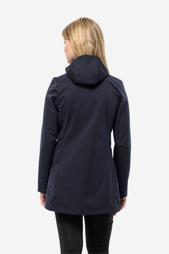 Jack Wolfskin Jack Wolfskin Windhain Softshell Parka Dames