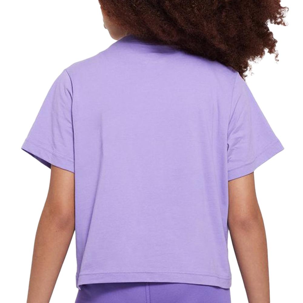 Nike T-shirt Violet Fille Nike Boxy
