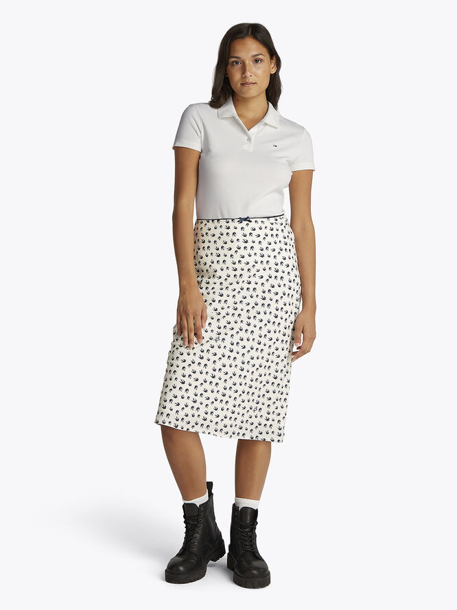 Tommy Hilfiger TJW SLIM ESSENTIAL POLO SS Ecru