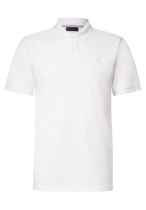 Piquée Poloshirt - White