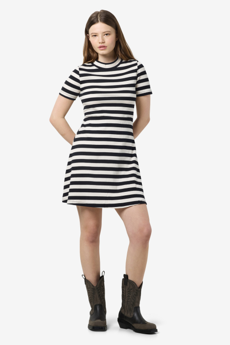 Noisy may zwarte dames jurk
