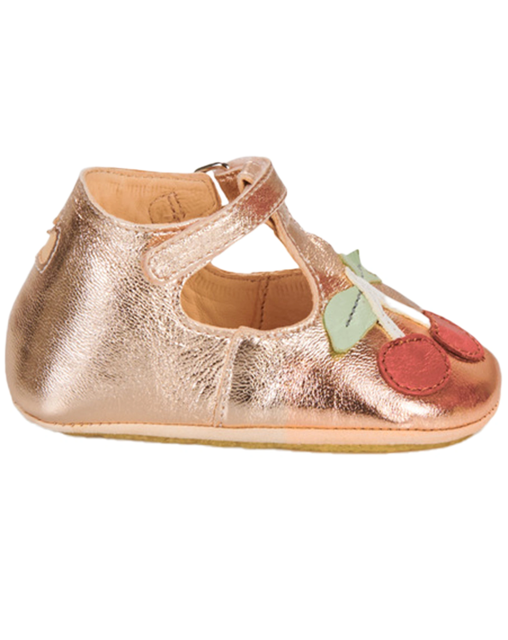 Krabbelschuhe MY LILLYP CERISE METAL in pink