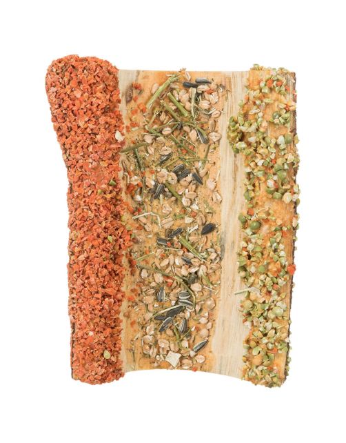 Trixie Houten Brug Met Groente En Noten - Speelgoed - Groente Noten 16x8x20 cm