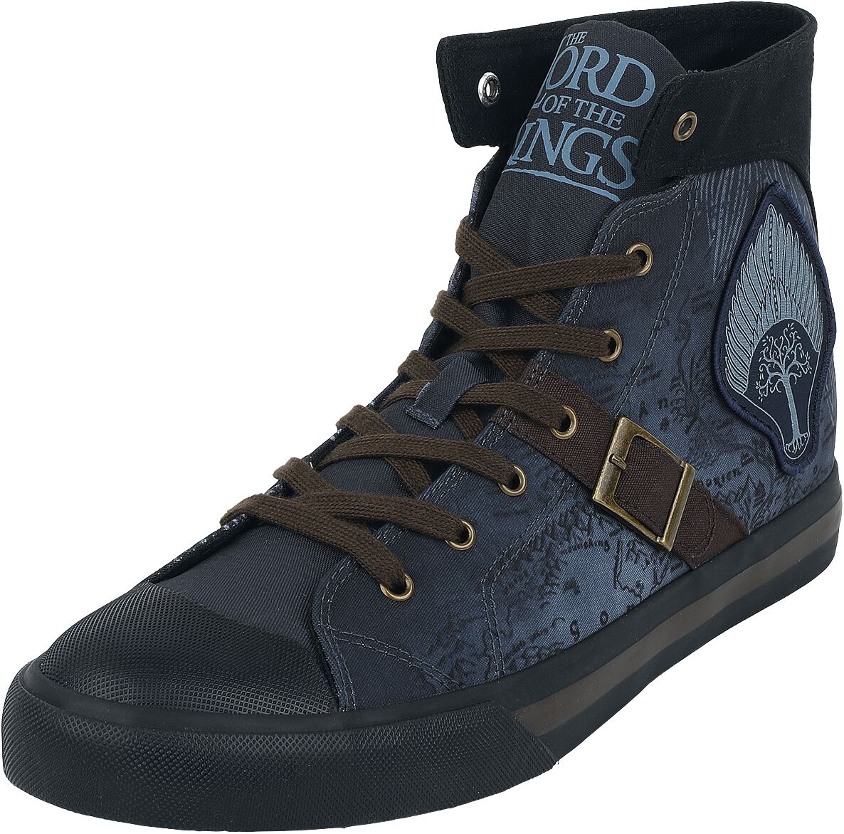 Carte Rohan Gondor | Le Seigneur Des Anneaux Baskets hautes