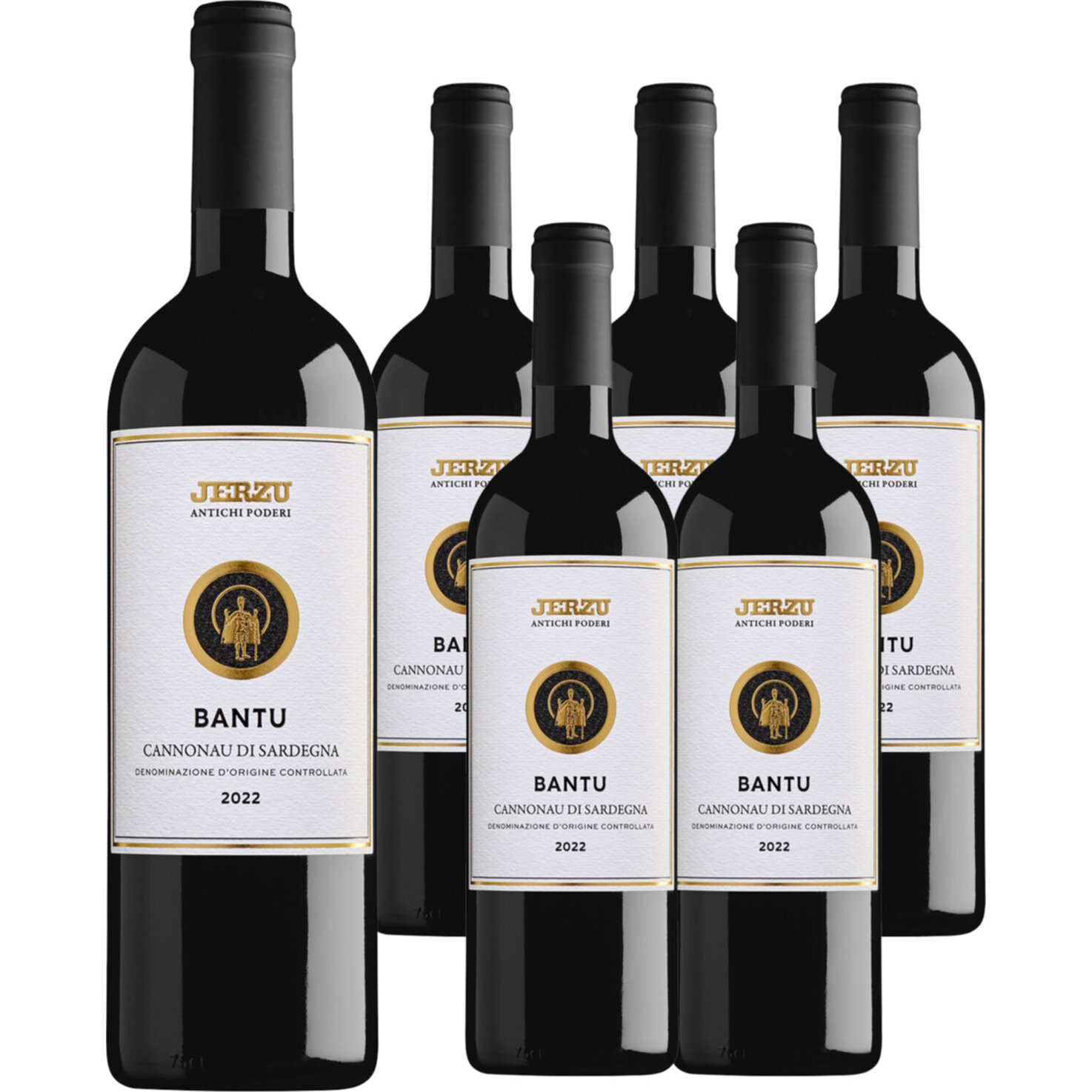 Sardegna DOC Bantu Cannonau Antichi Poderi Jerzu 6x 75cl -6x 75cl