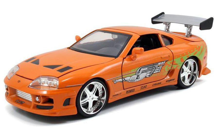 Fast & Furious Toyota Supra 1995 1:24Die Cast Modell