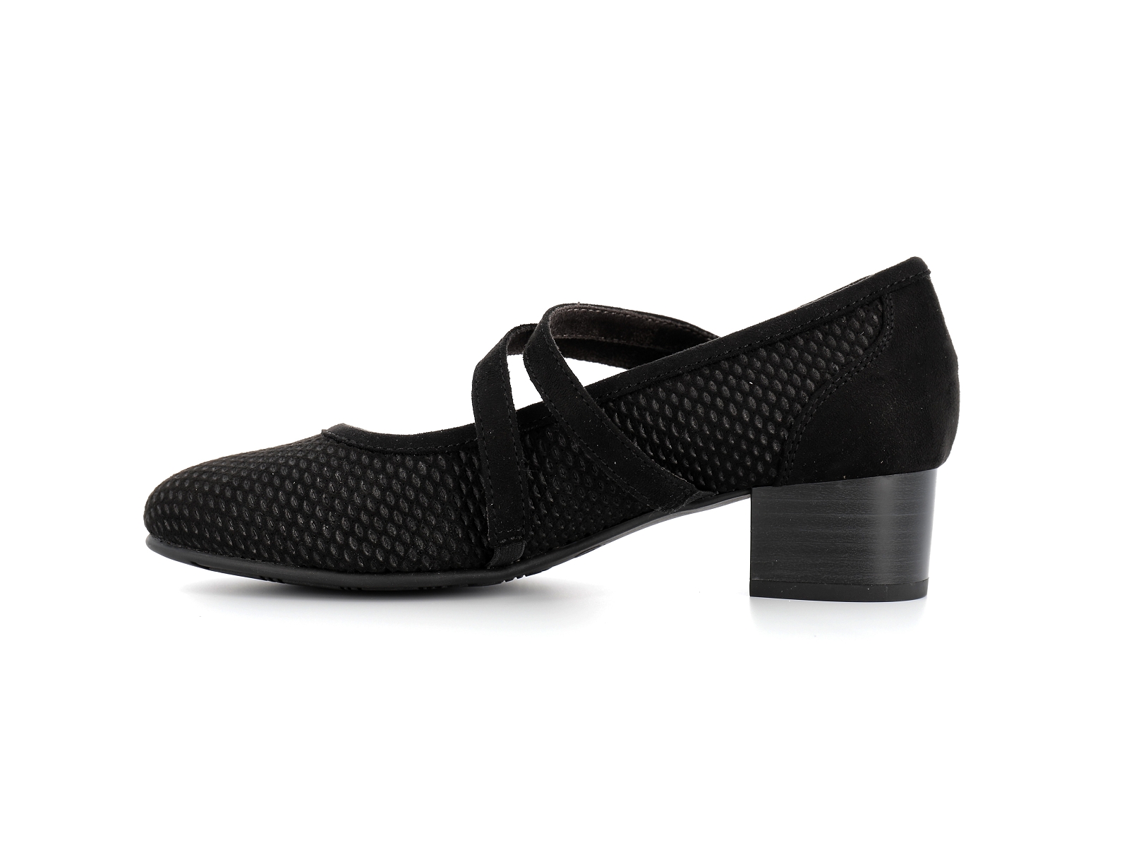 Jana  shoes-24363 Synthétique Velours Noir