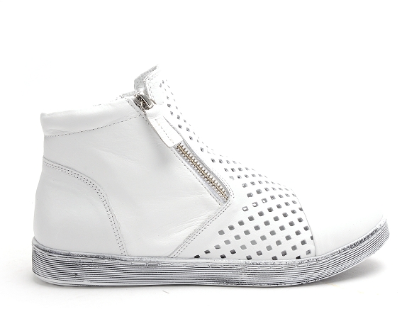 Andrea conti boots bottine plates femme 0349615 blanc
