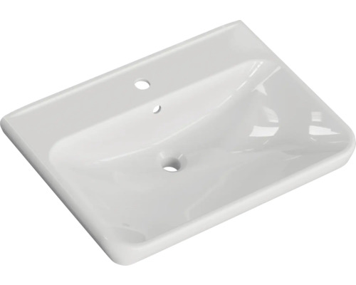 Pelipal Sunline 105 badkamermeubelset (B x H x D 69 x 200 x 48,5 cm), antraciete fronten, met keramische wastafel, badmeubel en spiegelkast met LED-verlichting