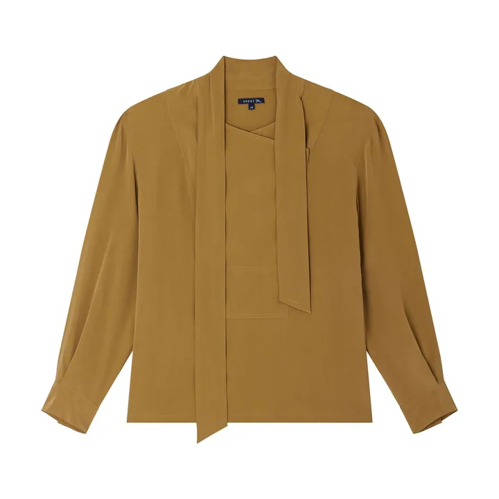 Soeur Blouse Archipel Soie | Bronze