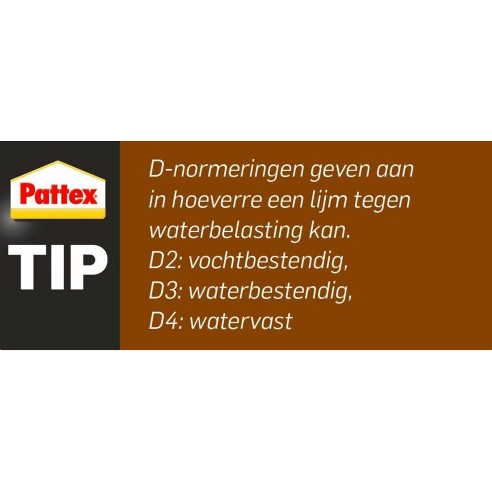 Pattex Houtlijm Super Waterproof750 gr