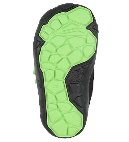 Affenzahn VinterStøvler - Tex - Comfy - Gr?/Neon Grøn