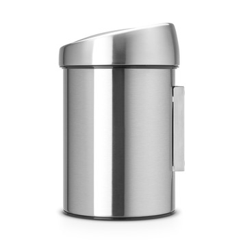 Brabantia Touch Bin Prullenbak - 3 l - Matt Steel