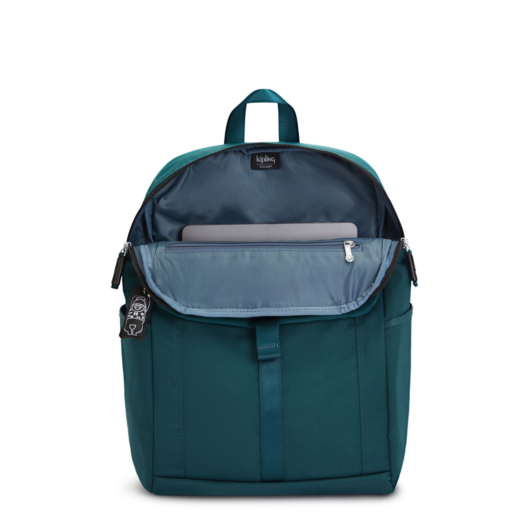 GENADI MILD Grand Sac à Dos à Boucle avec Compartiment pour Ordinateur - Bold Emerald Me