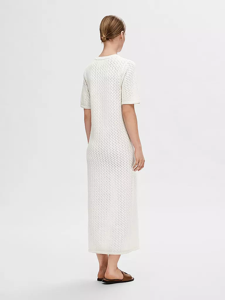 SELECTED FEMME Midikleid  creme