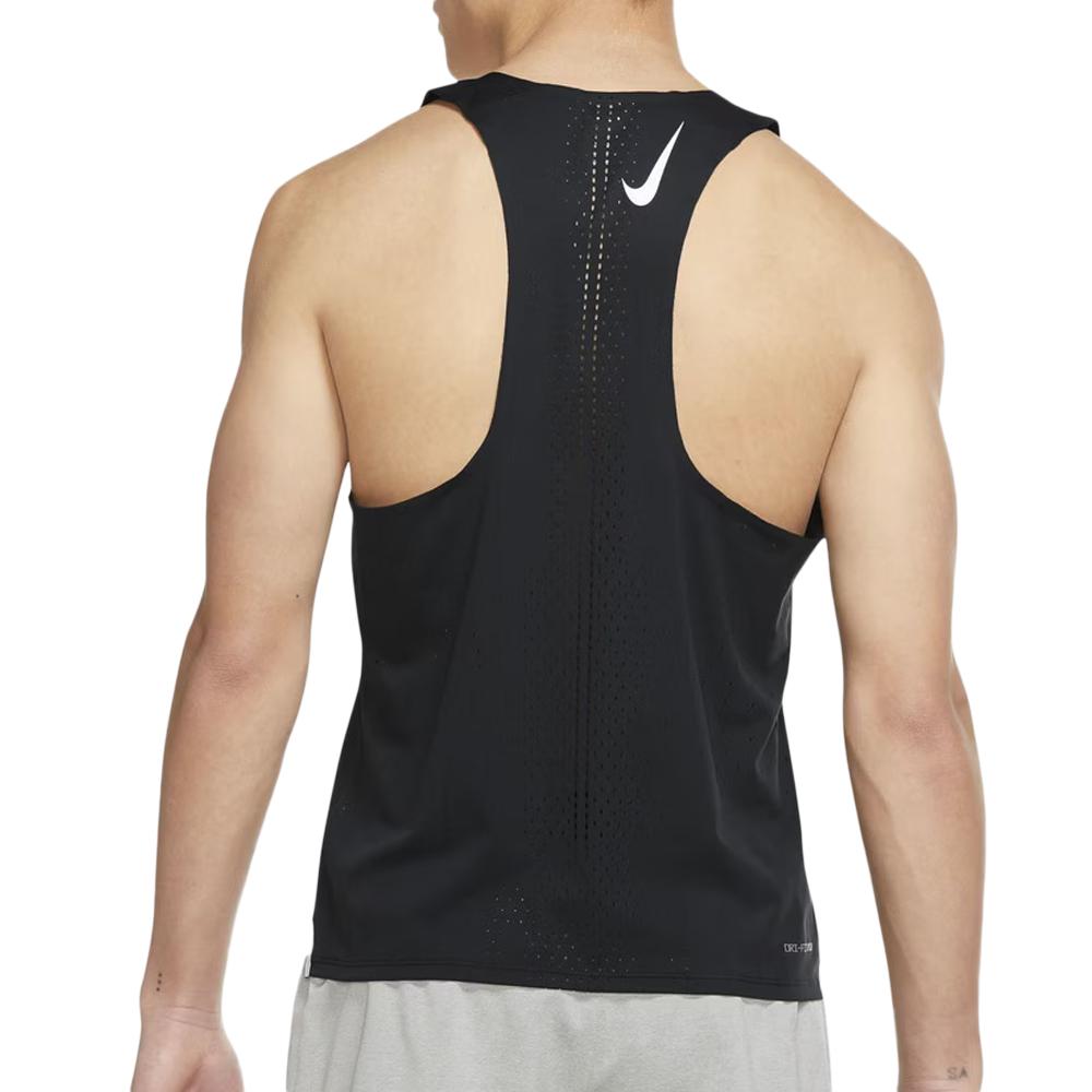 Nike Débardeur de Sport Noir Homme Nike Aroswft Singlet