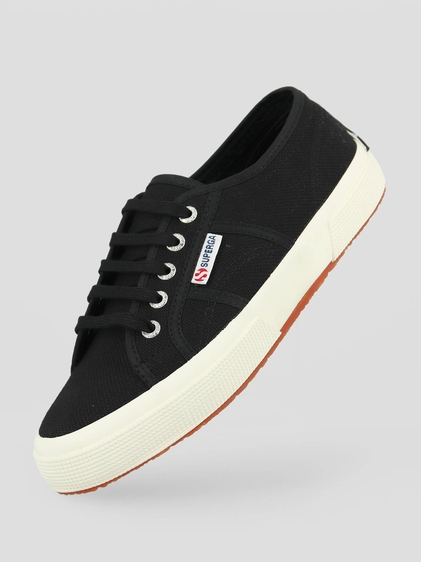 Sneakers 2750 Black Red Lips SUPERGA