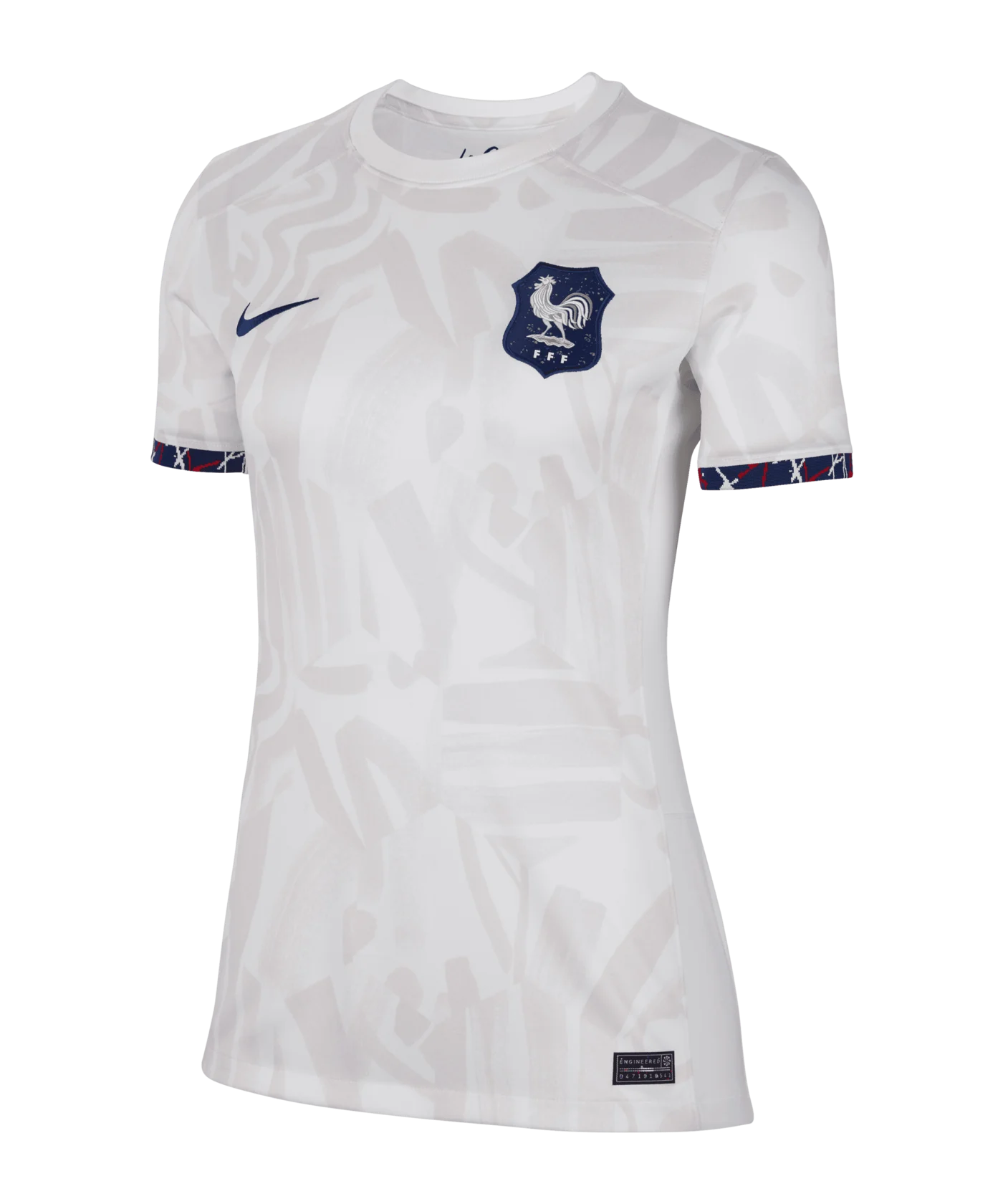 Nike Frankreich Trikot Away Frauen WM 2023 Damen Weiss Blau F100