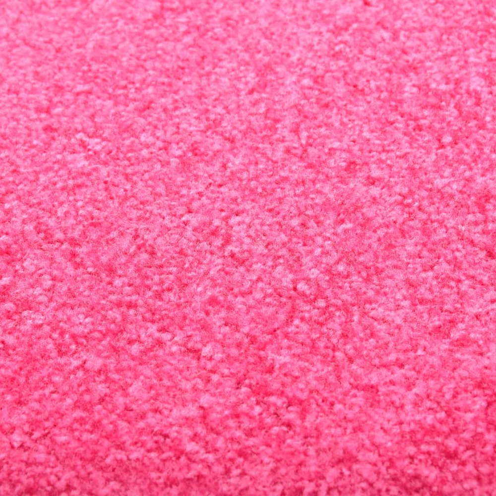 Paillasson lavable rose 120x180 cm