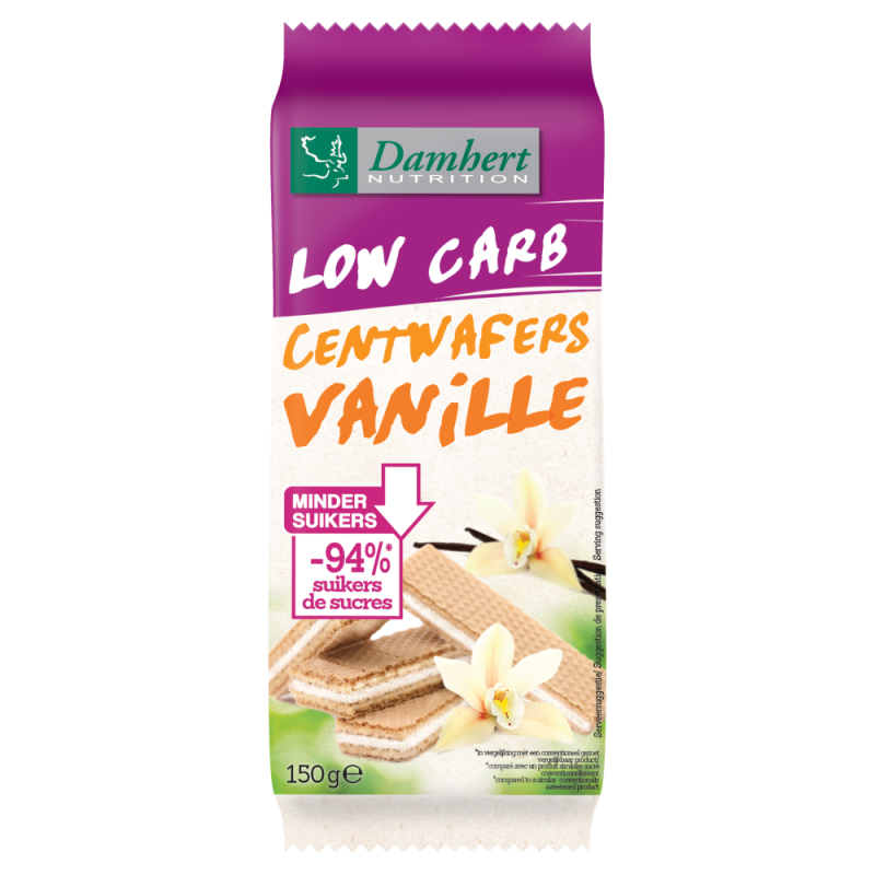 Damhert Centwafers Vanille 150g