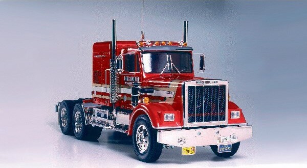 Tamiya - Rc King Hauler Truck Fjernstyret Lastbil Byggesæt - 1:14 - 56301
