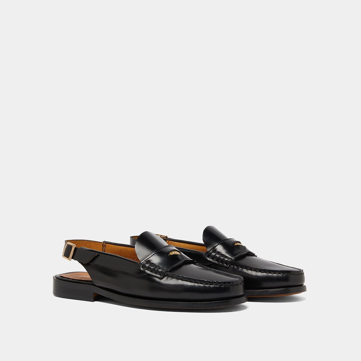 JONAK<br>Mocassins de couro