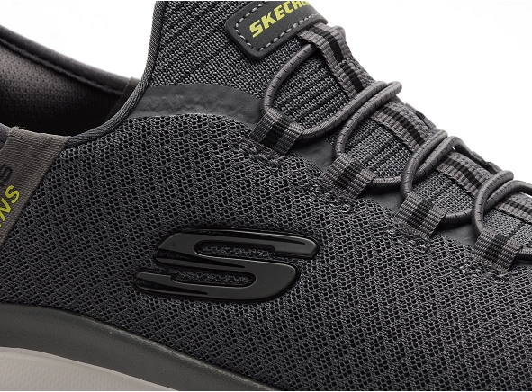 Skechers basses homme slipinsummit 232457 gris