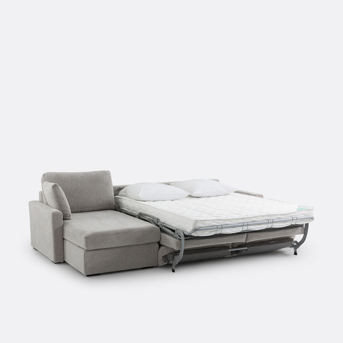 LA REDOUTE INTERIEURS<br>Sofá-cama de canto com estrutura em espuma HR, Timor