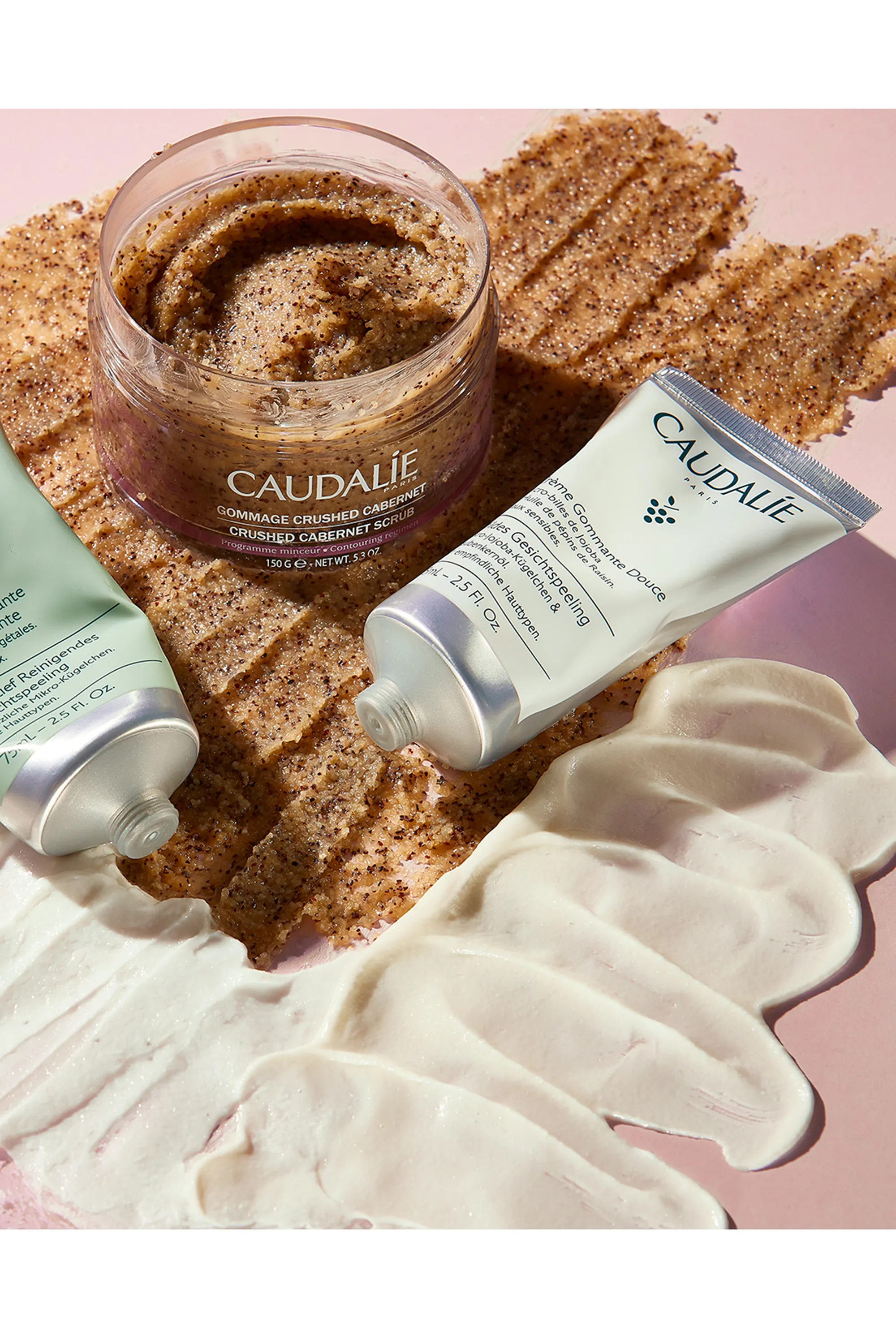 Caudalie Crème gommante douce Vinoclean-75 ml