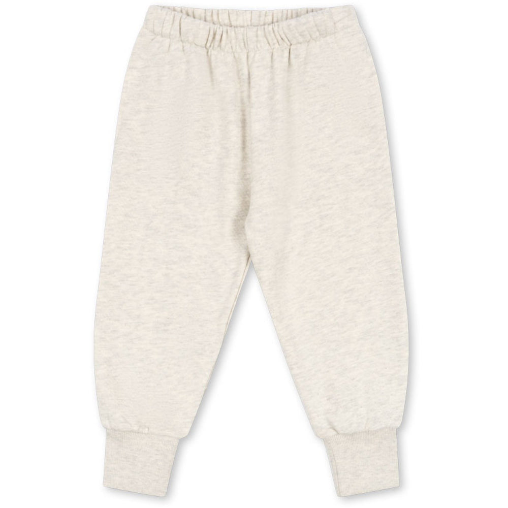 Køb Konges Sløjd Off White Melange Loupy Lou Sweat Bukser GOTS
