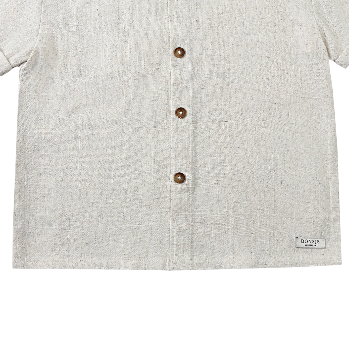 Brammie Shirt | Warm White Melange