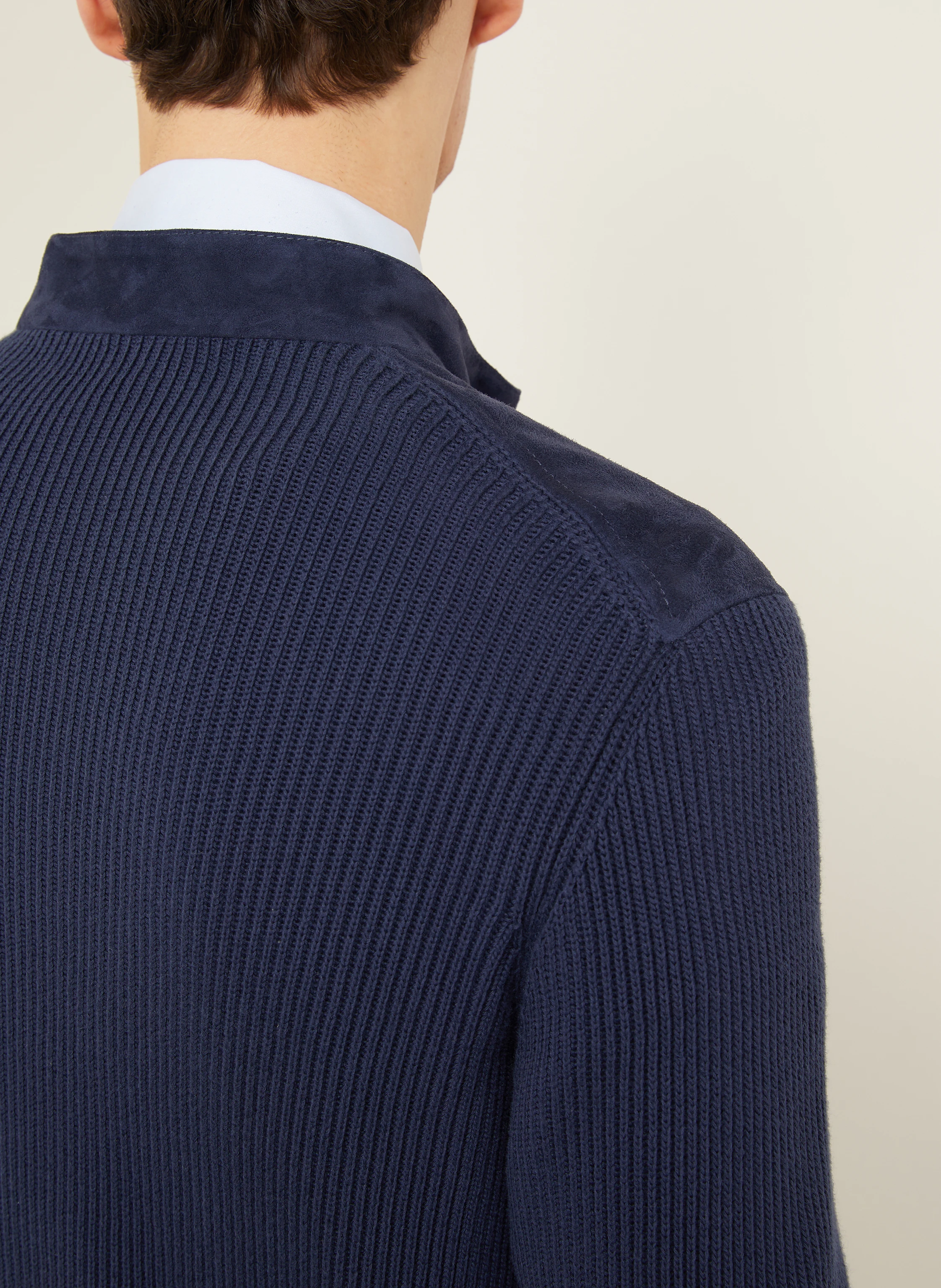 BRUNELLO CUCINELLI Jacke im Materialmix