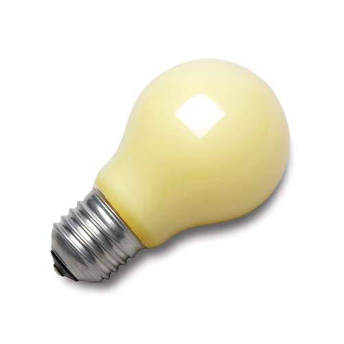 Gelblicht-Glühlampe